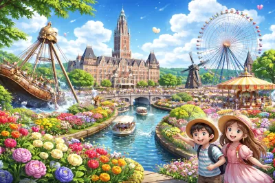 ハウステンボスのアトラクション。人気ランキングは？