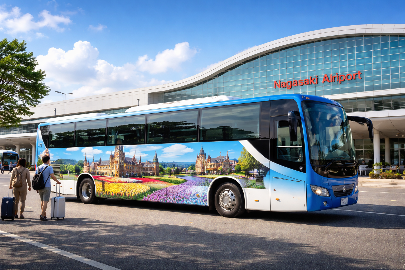 長崎空港 ハウステンボス 無料バスってあるの？