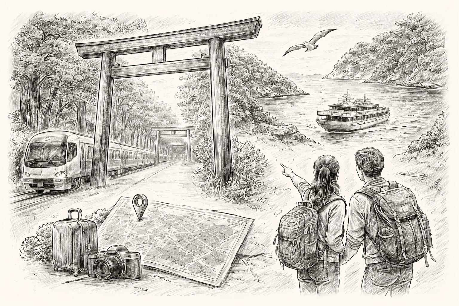 伊勢神宮までのアクセス 鳥羽ってどう行く?