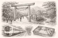 伊勢神宮モデルコースを日帰りで。電車で回れる？