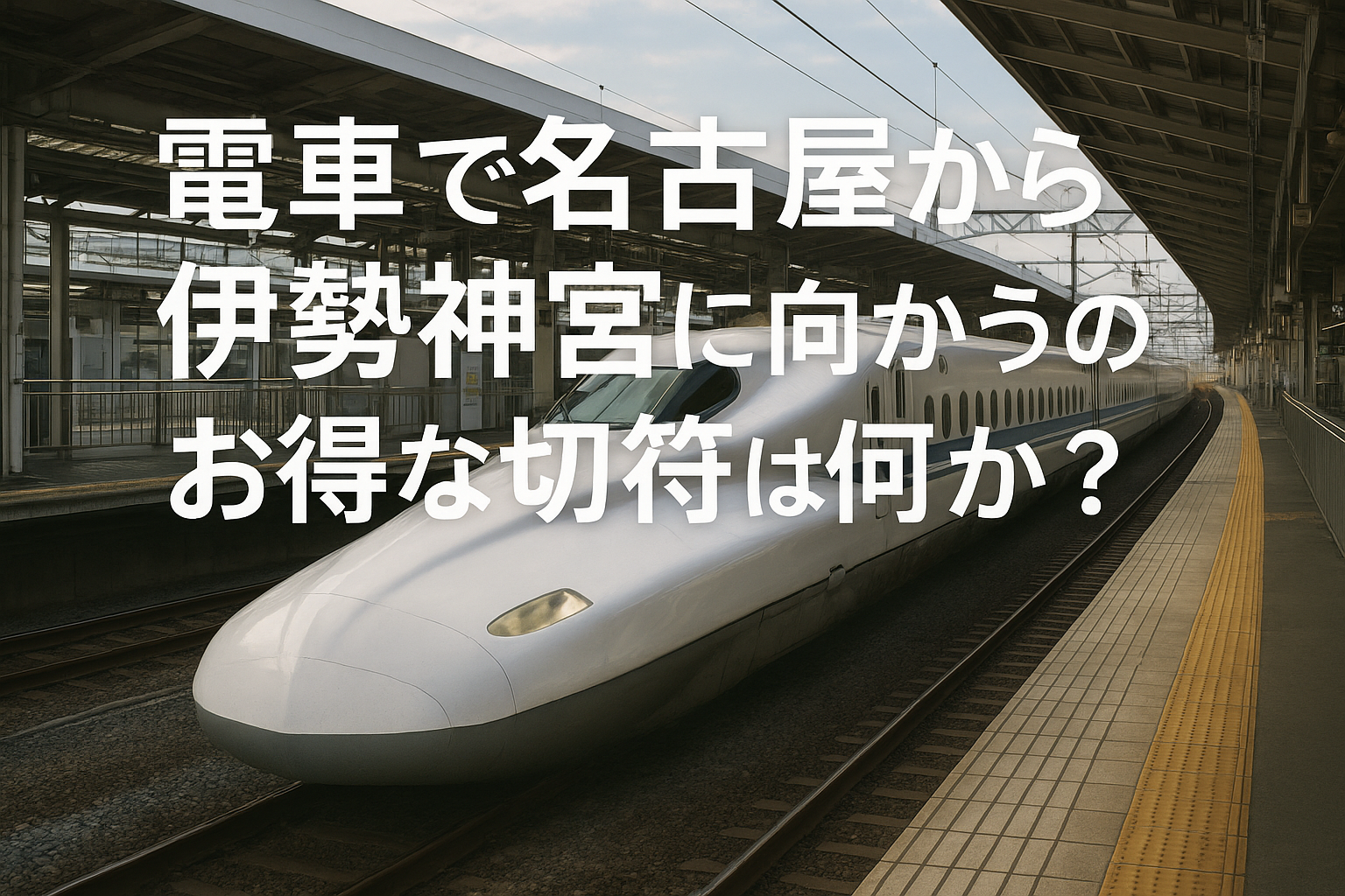 電車で名古屋から伊勢神宮に向かうのにお得な切符は何か?