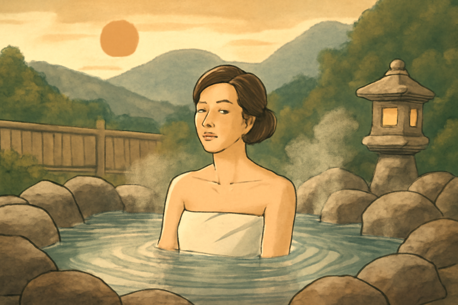 50代女性さんの一人温泉旅は、むしろ“ちょうどいい”選択なんですね