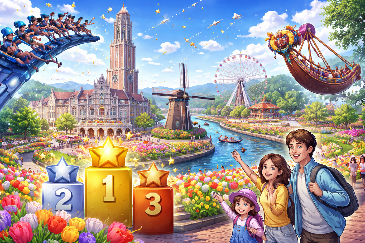 ランキングの根拠は“待ち時間ポイント”で、人気の定義が明確と言えます