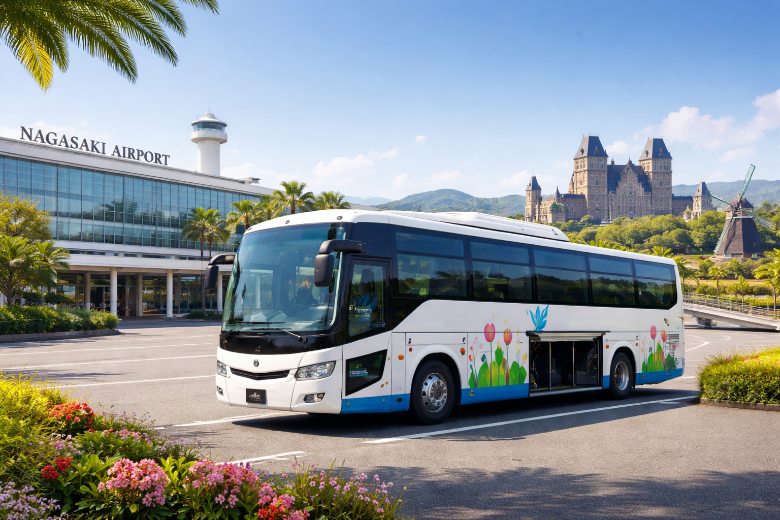 無料バスは「ホテル宿泊者限定」で事前予約が基本なんですね