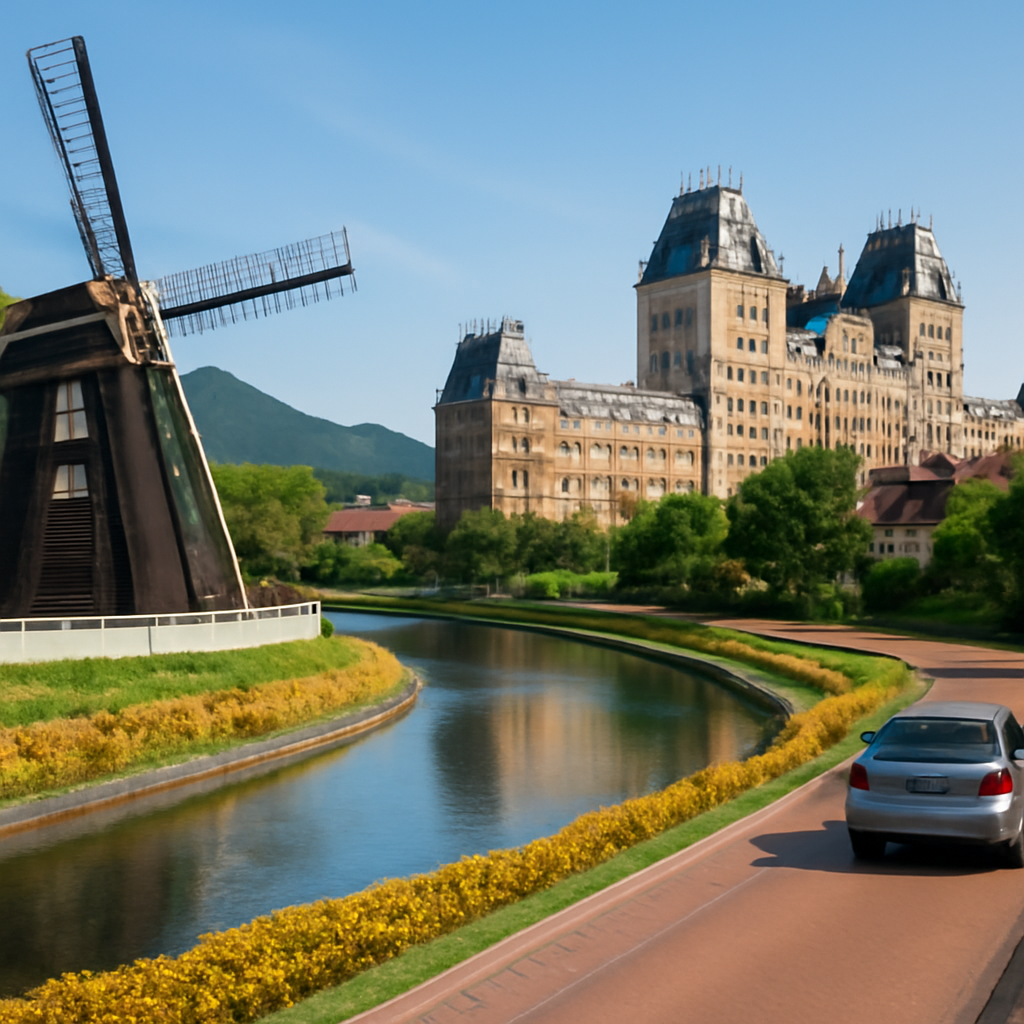 車観光が相性いい理由は「アクセスの良さ」と「周辺の密度」なんですね